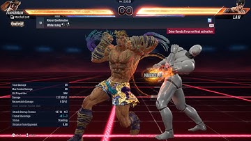 Fahkumram Complete Move list - Tekken 8
