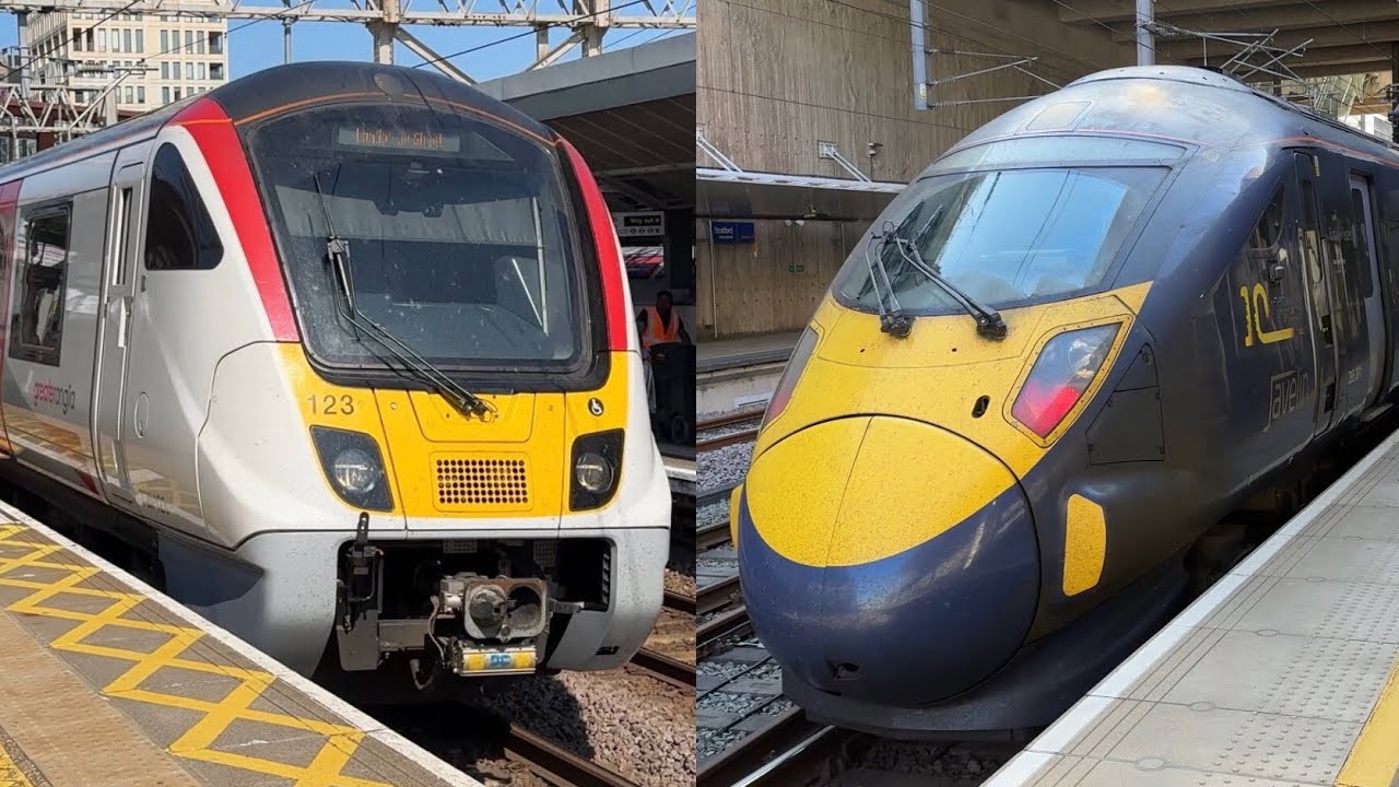 HIGH SPEED AND MAINLINE TRAINS! Trainspotting at Stratford International AND Regional on a Busy Day!