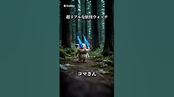 現実にいる妖怪ウォッチの妖怪たち #妖怪ウォッチ #ai #aiart #妖怪 #yokai