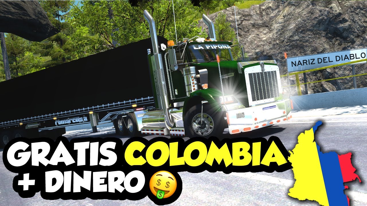 MAPA de COLOMBIA para American Truck Simulator 1.47 ⚡️ PASO a PASO
