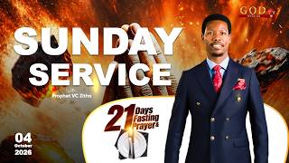 YOU ARE WATCHING LIVE SUNDAY SERVICE WITH PROPHET VC ZITHA - 04 OCTOBER 2026