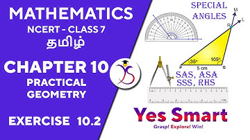 NCERT | CLASS 7 | EX 10.2 | PRACTICAL GEOMETRY ~ Edition 2019/08 [Tamil]