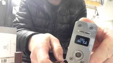 Smok cube mini- fire button issue