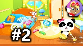 ZUPEŁNY PORZĄDEK! Baby Panda - Get Organized | polski # 2 - mycie, odkurzanie, sprzątanie screenshot 4