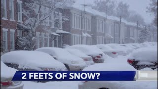 Massive Winter Storm Could Bury Parts of Massachusetts Under 2 Feet of Snow