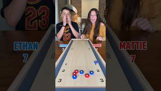Couple shuffleboard challenge! #familygamenight #familyfun