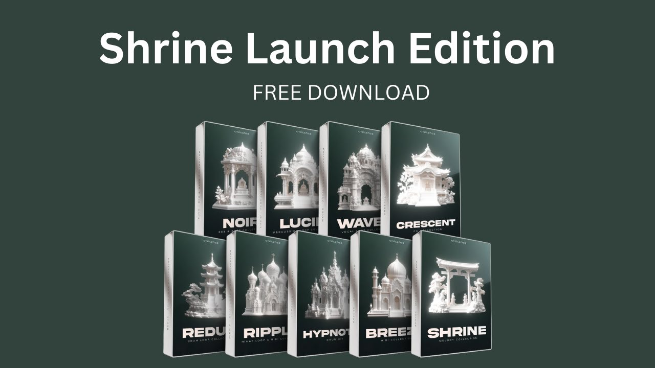 Cymatics - Shrine Launch Edition | Free Download | Cymatics Free Sample Pack
