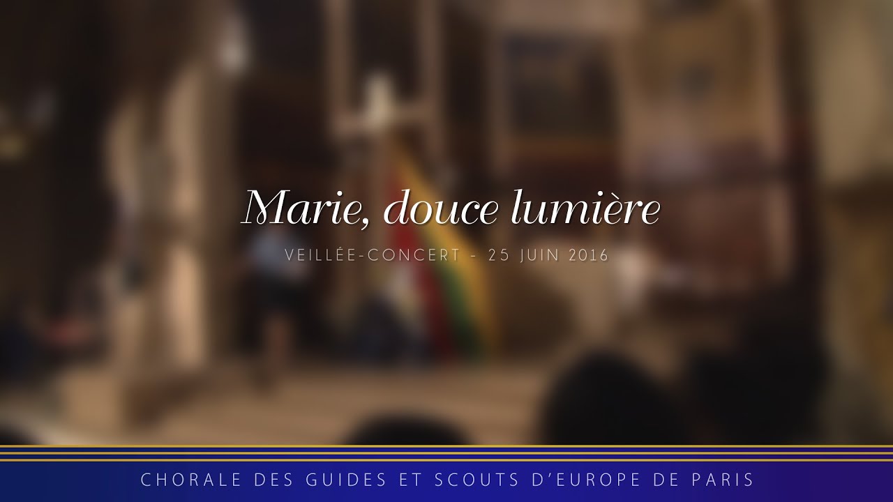 Marie, douce lumière – Concert 2016