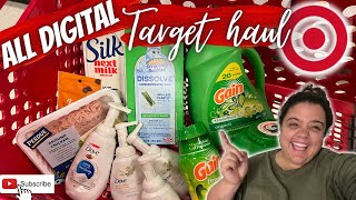 TARGET COUPONING THIS WEEK *ALL DIGITAL* || $75 IN PRODUCT FOR $2 EACH, EASY ALL DIGITAL DEALS