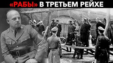 Нацист "РАБОВЛАДЕЛЕЦ" Заукель. Что ждало жителей СССР оказавшихся в его руках
