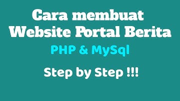 PART 1 - Cara Membuat Website Portal Berita (Header & Footer)
