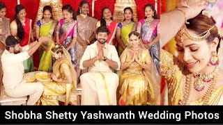Shobha Shetty & Yashwanth Wedding Photos