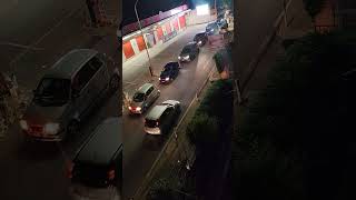moderate  full of vehicle
