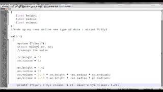 structure in C Programming