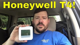 Honeywell T4 thermostat complete review from a HVAC technician