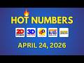 PCSO Lotto Hot Numbers and Digit Placement Analysis April 24, 2026