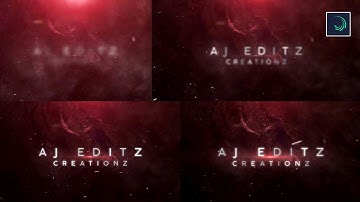 Cinematic ⭐Intro💯||Alightmotion 💢||By #AJs_Studio💥FREE XML LINK IN DESCRIPTION #alightmotion
