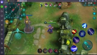 Heroes Arena On Pc  Bluestacks Tutorial with key mapping a mobile game screenshot 2