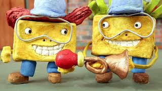 Stop Motion Animation for kids Compilation Films I made for Sesame Street by Notebook Babies