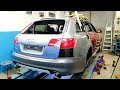 Audi A6 Allroad. Подгонка крыла. Наборка.