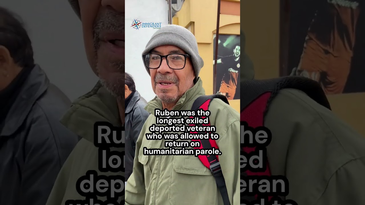 Deported Veteran Ruben Returns Home!