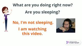 The Present Progressive Tense Part 3: Negative Statements