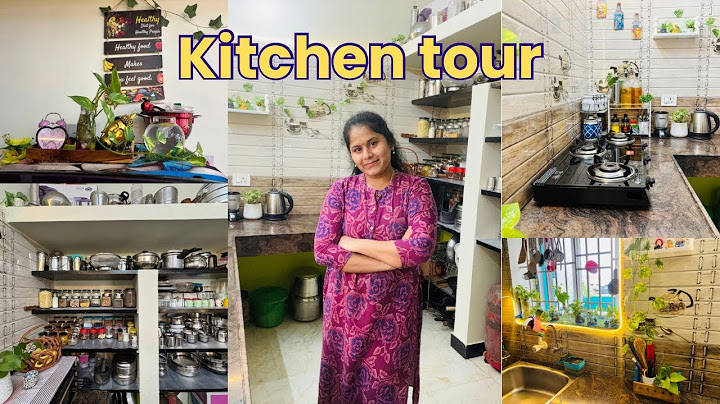 ‼️Kitchen tour in Tamil🏠| small kitchen organization | சமையலறை சுற்றுப்பயணம்  | kitchen organization