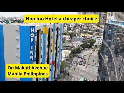 Hop Inn Hotel on Makati avenue in Manila. Check it out. a newer hotel.