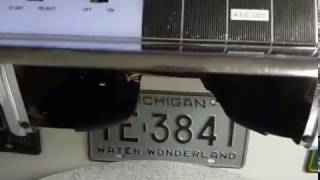 Custom Restored ARC 2500 45 RPM Car Record Player