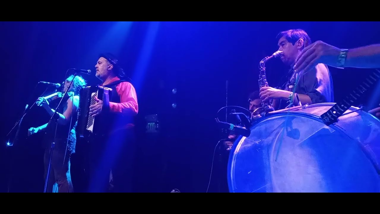 Inspector Gadje Balkan Brass, with guest Lila Sklar on violin and vocals, 5 of 8