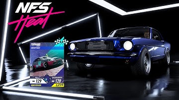NFS Heat Ford Mustang 1965 Classic TORNADO Circuit Race 4K 60fps Gameplay Walkthrough