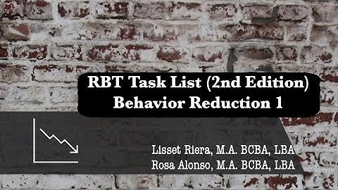 Behavior Reduction part 1 (D1- D2)