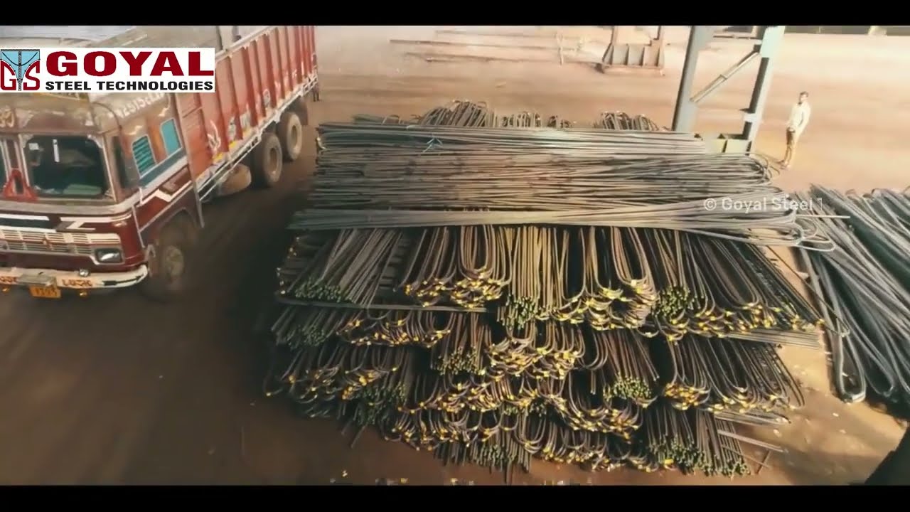 QST TMT Bar Bundle Bending System for Rolling Mill | Goyal Steel Technologies