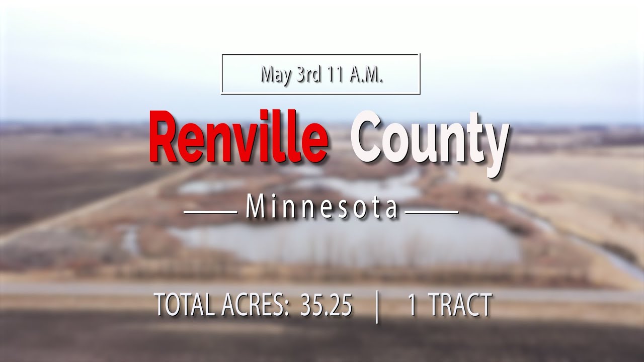 Rita McCall Aerial Tour Renville County, Minnesota YouTube