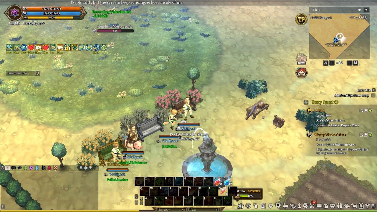 Tree of Savior [TOS] : Guild Hangout Lv 2 Showcase