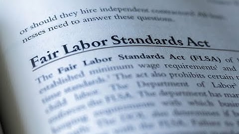 Fair Labor Standards Act 29 U.S.C. section 216(a)
