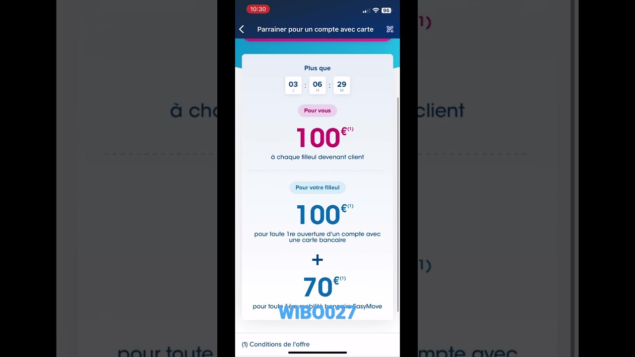 170€ avec le code parrainage Boursorama ! WIBO027 