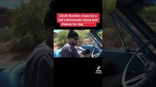 Devin booker makes kids day