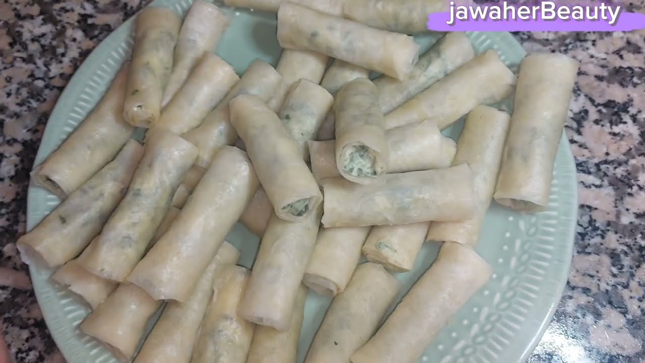 سيكار بالسبانخ والجبن والفرماج مع نصائح مهمة 👌🏻ومذاق جد رائع