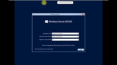 [Lab 1.1] Installing Windows Server 2012 R2 Datacenter (GUI) in VMware