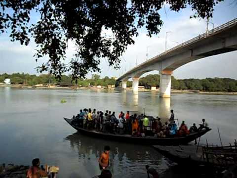 Raghunathganj gari ghat under jangipur bridge  Murshidabad