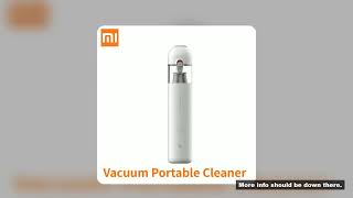 Original XIAOMI MIJIA Portable Handheld Vacuum Cleaner For Home Car Mini Wireless Dust Catcher Colle