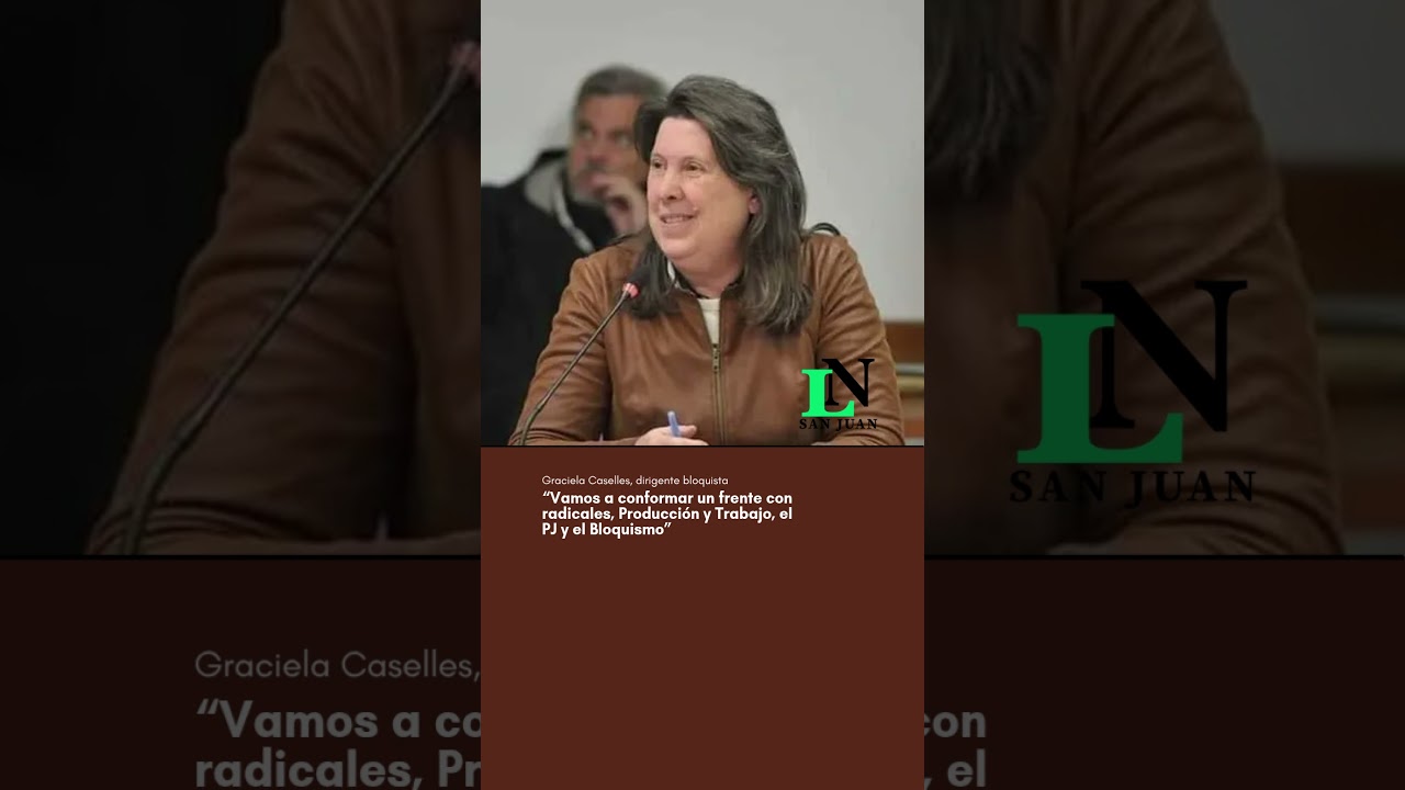 “Vamos a conformar un frente con radicales, Producción y Trabajo, el PJ y el Bloquismo”