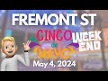 Cinco de mayo 2024  live on fremont st saturday night