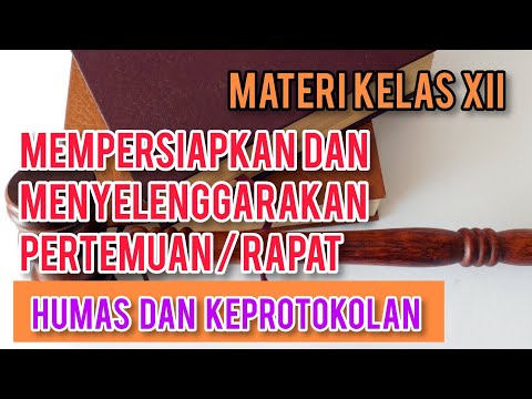 Video: Bagaimana Mempersiapkan Dan Menyelenggarakan Acara