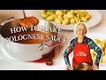 Bolognese Sauce | Kitchen on the Cliff with Giovanna Bellia LaMarca