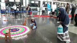 Indore Dubai First International Flight 1