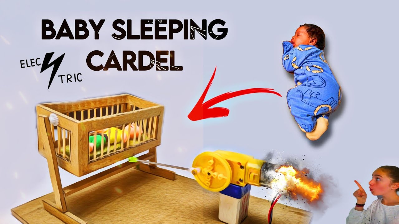 Make Your OWN Automatic Baby Cradle At Home !