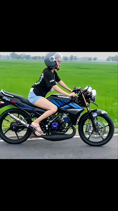 Story Wa Cewek Ninja Biru#shorts #ninjass #ninjar #ninjarr #2tak #2stroke #vibes #storywa #storytime