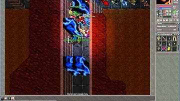 Tibia - Vinera Server - Killing 120 mage (Crappy Set)